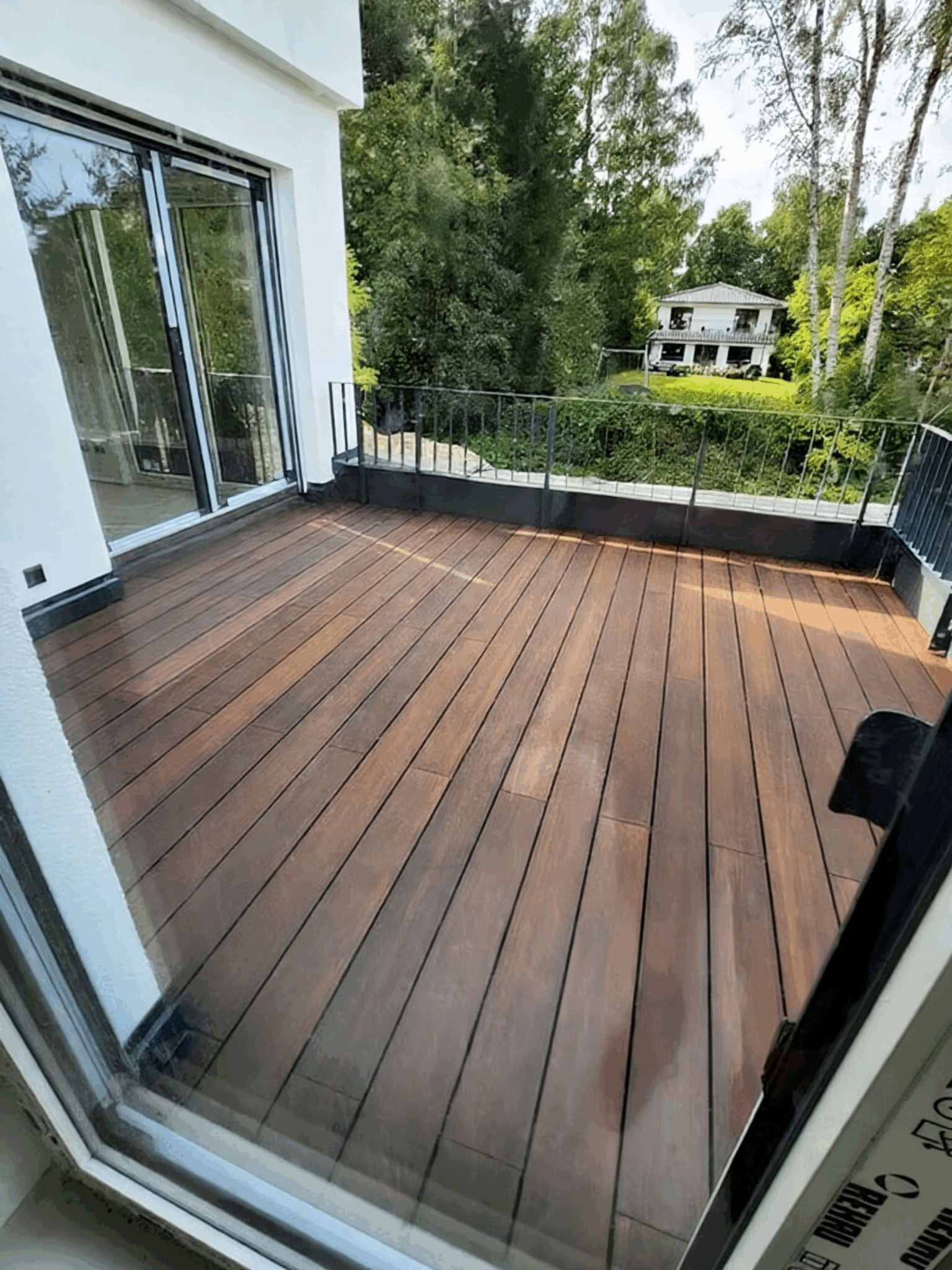 Dachterrassenbelag aus ökologisch nachhaltigem Bambus