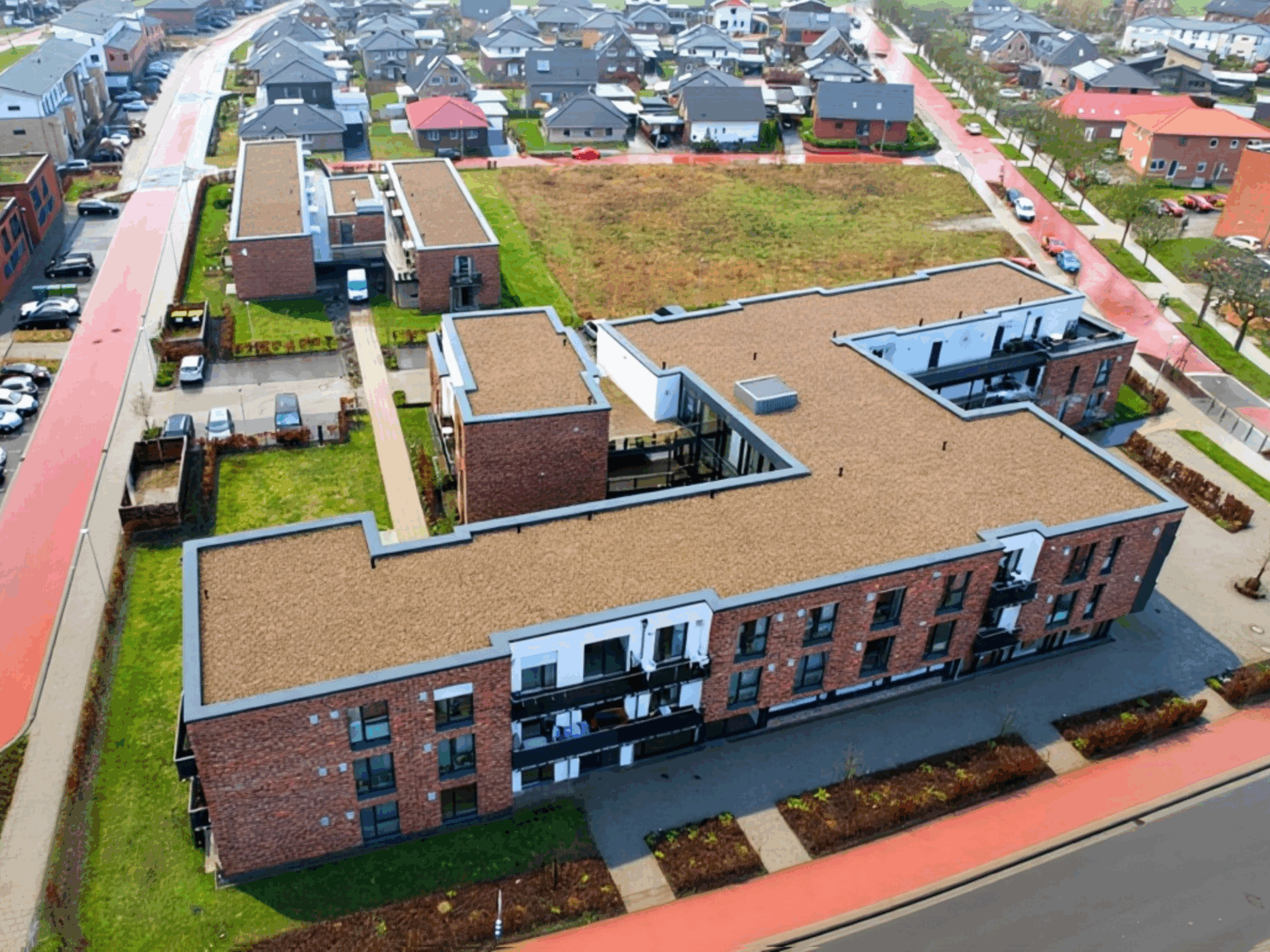 Neubau eines Gebäudekomplexes in Stade-Riensförde