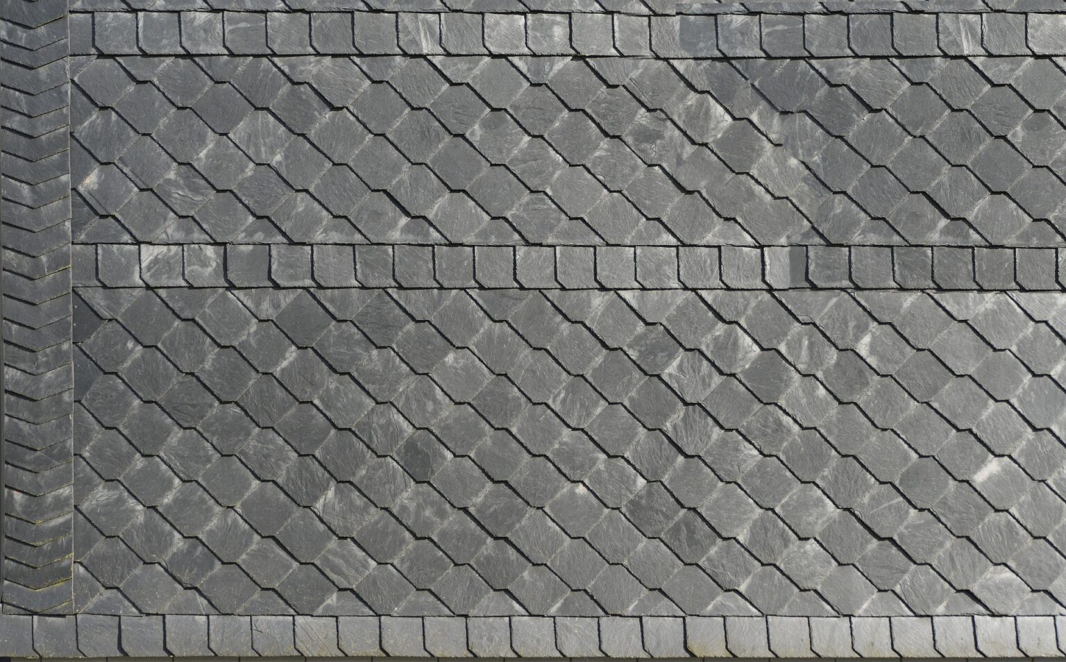 Schieferarbeiten — Detailaufnahme